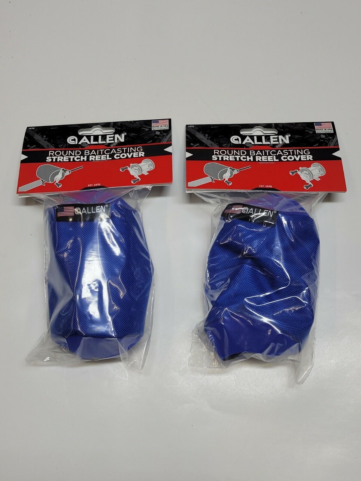 Allen Round Baitcasting Stretch Reel Covers 2pc