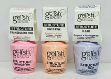 Harmony Gelish BRUSH-ON STRUCTURE GEL - Choose Any Color 0.5OZ