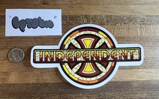 Independent Trucks Stained Glass Cross sticke...