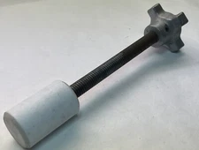 Carr Lane 4 Point Lobed Aluminum Hand Knob 2"Across 1/2-13 x 5-1/4” Stud (NOV35)