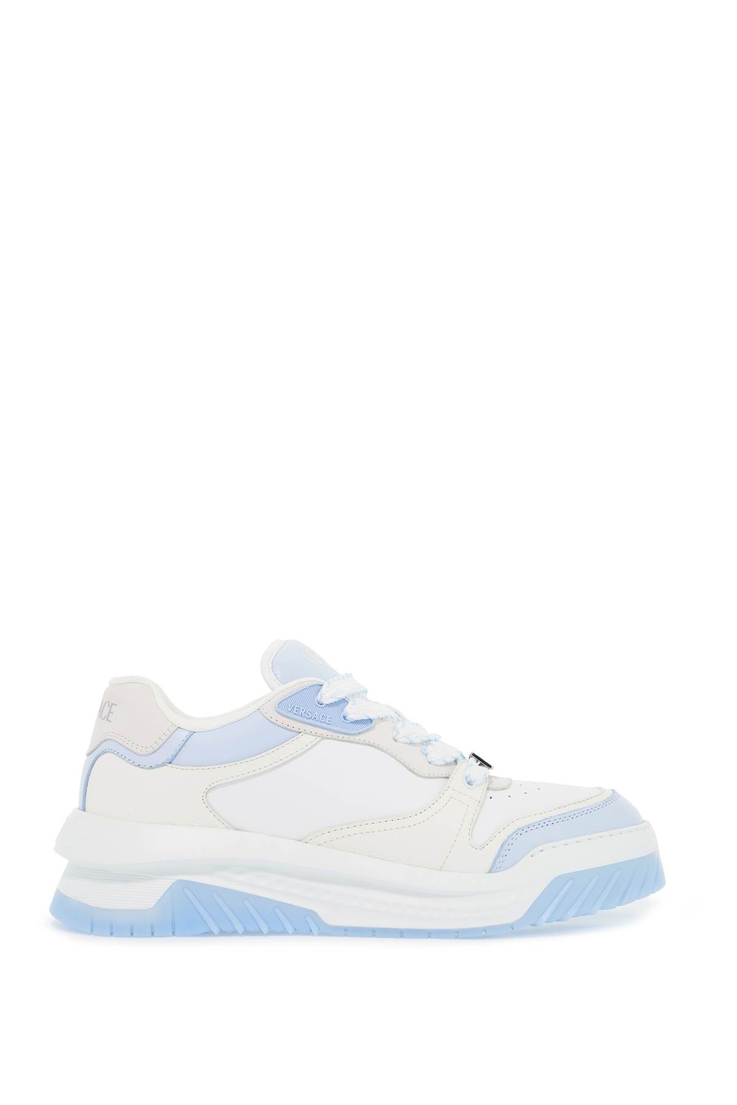 Versace Odissea White Sneakers for Men Size 12 US 10154371A10925 5UA8P-image