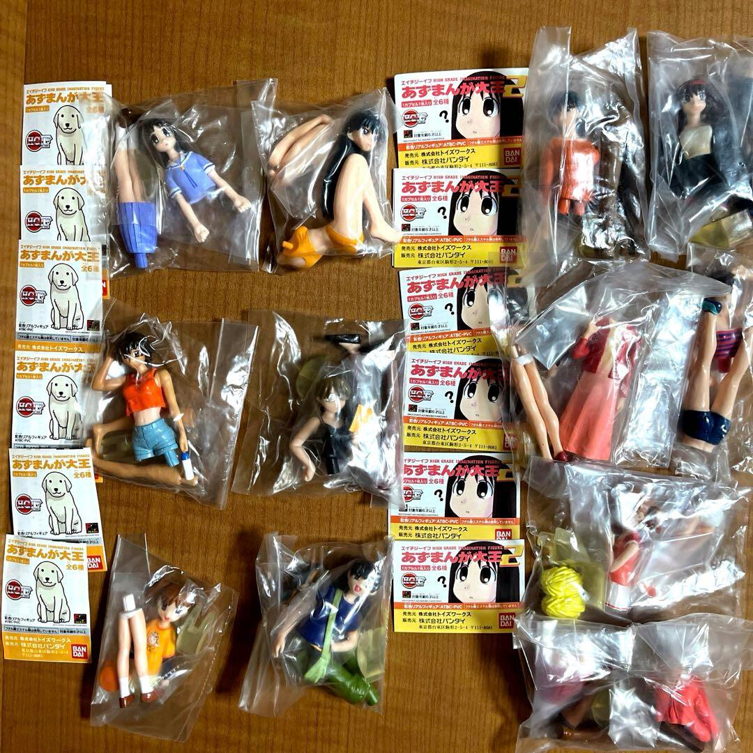 BANDAI Azumanga Daioh 2 Mini Figure All 6 types Complete set 2002