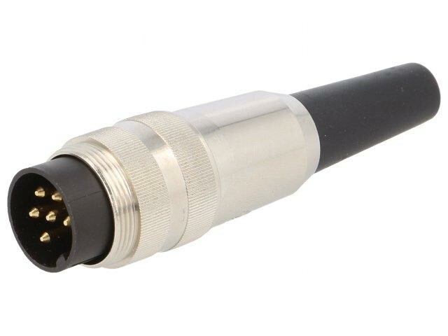 Connettore SV 60: M16 maschio per cavi IP40 spina saldatura LUMBERG