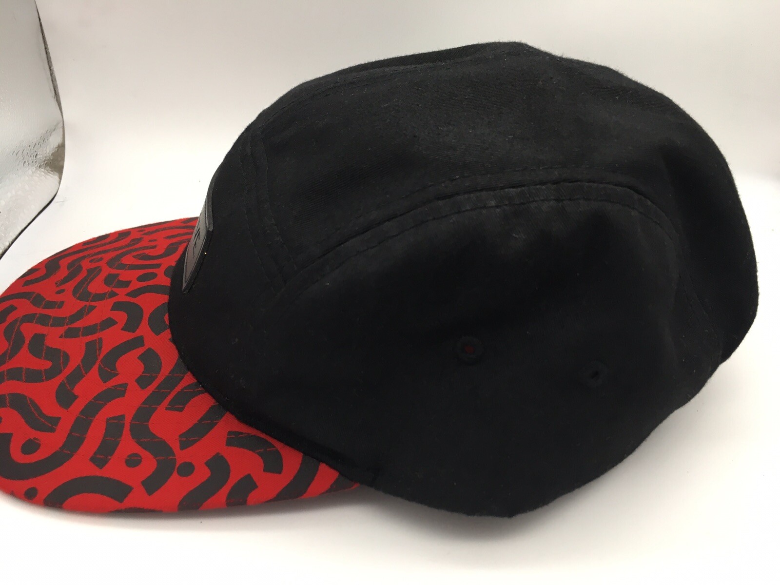 Primitive Five Panel Strapback baseball cap Black… - image 2