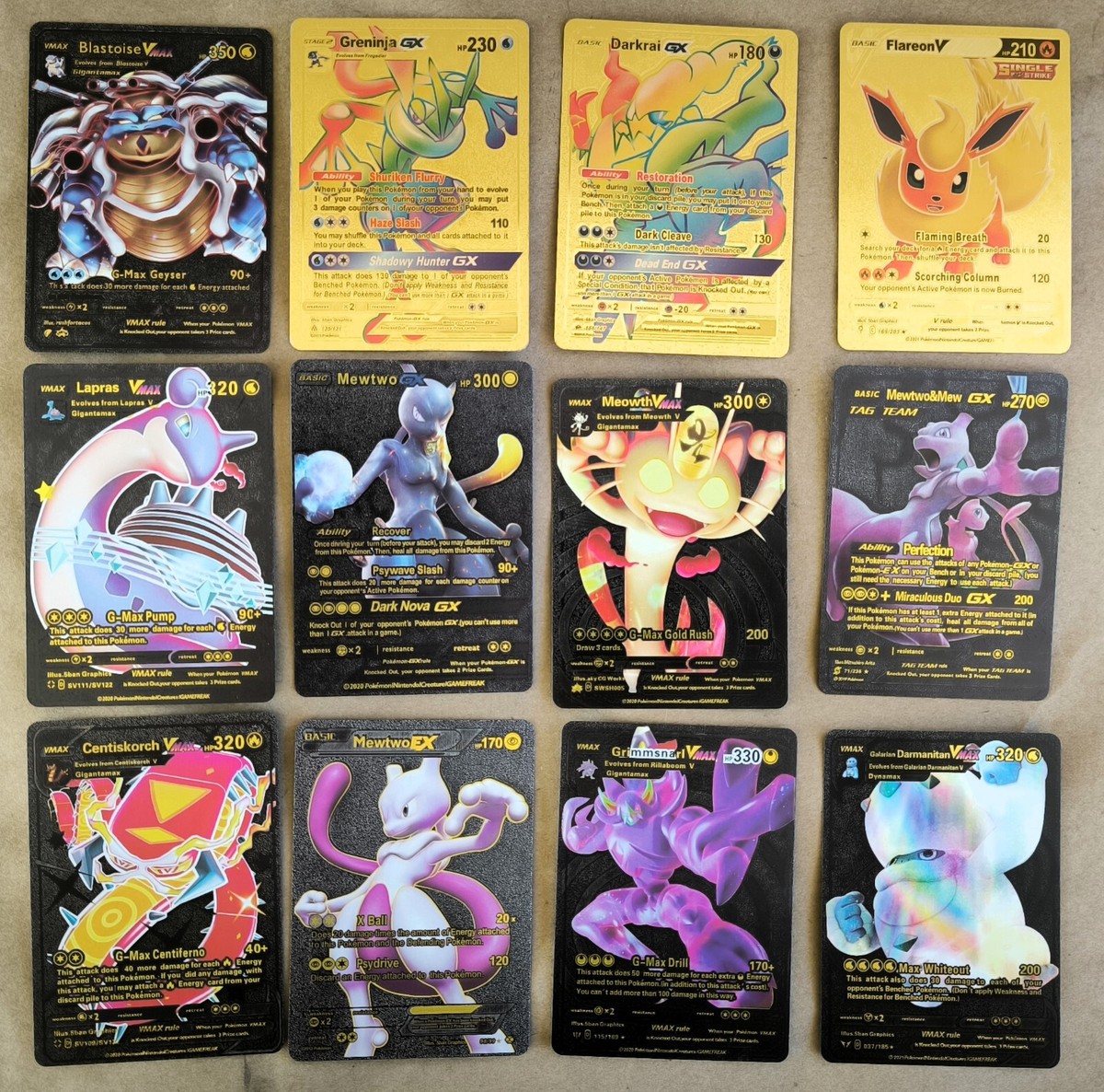 Lot of 12 Pokemon Cards | eBay