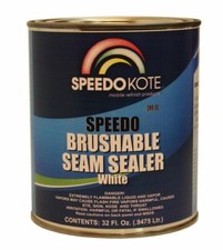 Fast Dry White Brushable Seam Sealer Nice Brush Grade Smr-06 32 Oz. Quart