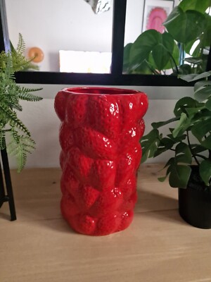 Fraise En Céramique - Vaisselle Unique Et Adorable