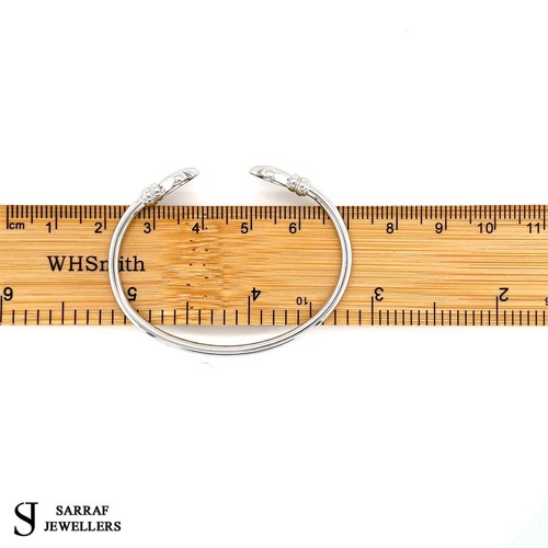 "Guante de boxeo de plata esterlina 925 bebé niños brazalete 6,10 gr regalo de bautizo 5,5" - Imagen 6 de 7