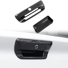 2pcs For Ram 1500 TRX 2021-23 2024 Exterior Rear Tailgate Tail Door Handle Cover