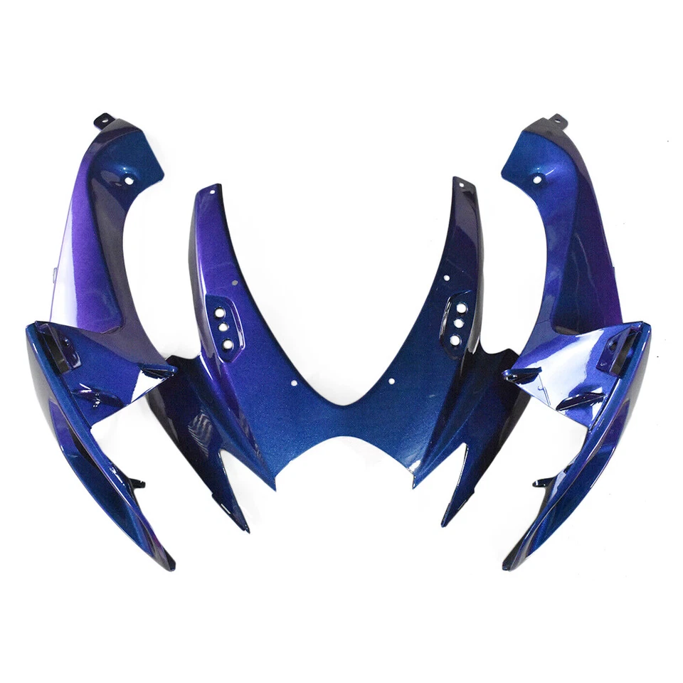 Chameleon Blue Purple Fairing Kit For Suzuki GSXR600 GSXR750 2006 2007 Bodywork - Image 3 of 4