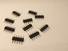 5-Pin Black Connector for RGBW SMD 3528/5050 LED Strip light Coppered
