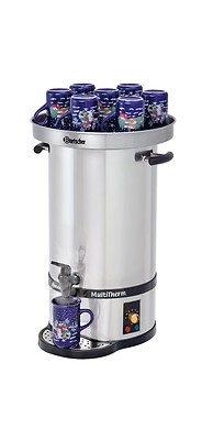 Glühweinkessel Glühweintopf Glühweinkocher Multitherm 20 L mit Tassenwärmer NEU