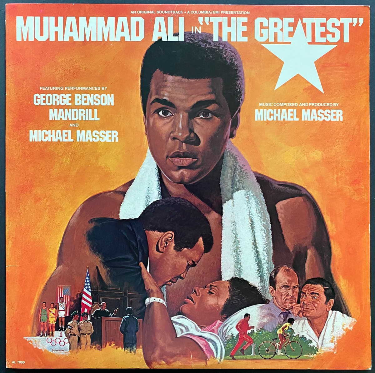 Muhammad Ali The Greatest サウンドトラック LP 1977 Muhammad Ali The Greatest LP Record Vintage Boxing Album | eBay