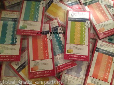SPELLBINDERS EDGEABILITIES MIX & MATCH STANZFORMEN/EINSÄTZE SETS - MASSIVE AUSVERKAUF WOW!