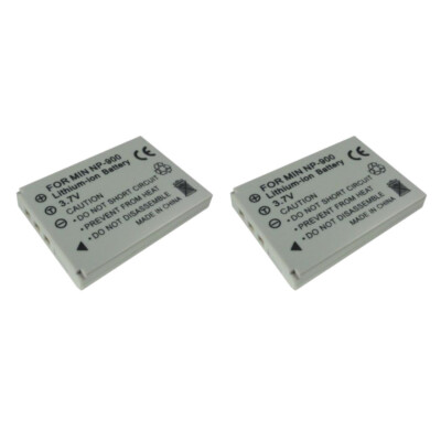 2x Akku 1000mAh für Revue DC-5 DC-50 DC-55 DC-65 DC-520 Super slim DC-6 DC-7