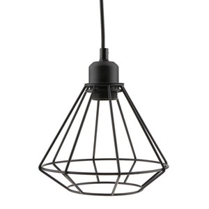 Modern Birdcage Lampshade Metal Cage Pendant Light Hanging Ceiling