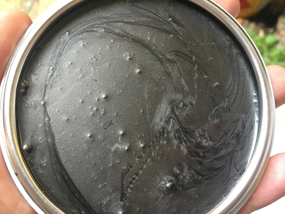 NUAGANE 1 lt Gumetal Grey Metallic Cellulose Car Paint Custom Colours READY FOR USE