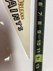 1960’s Vintage New Orleans Saints Louisiana Nfl Football MINI Pennant 5x11.75 — photo 6