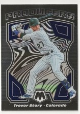 2021 Panini Mosaic Baseball Producers Trevor Story