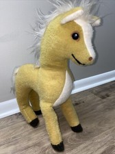 Vintage old Animal Farm by George large standing plush pony horse 21x17x7