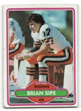 1980 Topps #171 BRIAN SIPE  Cleveland Browns  !!!