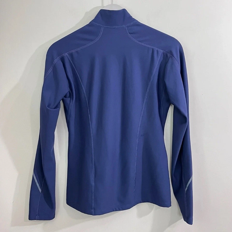 Gore Running Women’s 1/4 Zip Fleece Layer Pullover XS Blue/Pink $85 Pristine - Image 4 of 4