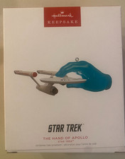 Hallmark Keepsake Ornament Star Trek: The Hand of Apollo, 2023, New in Box
