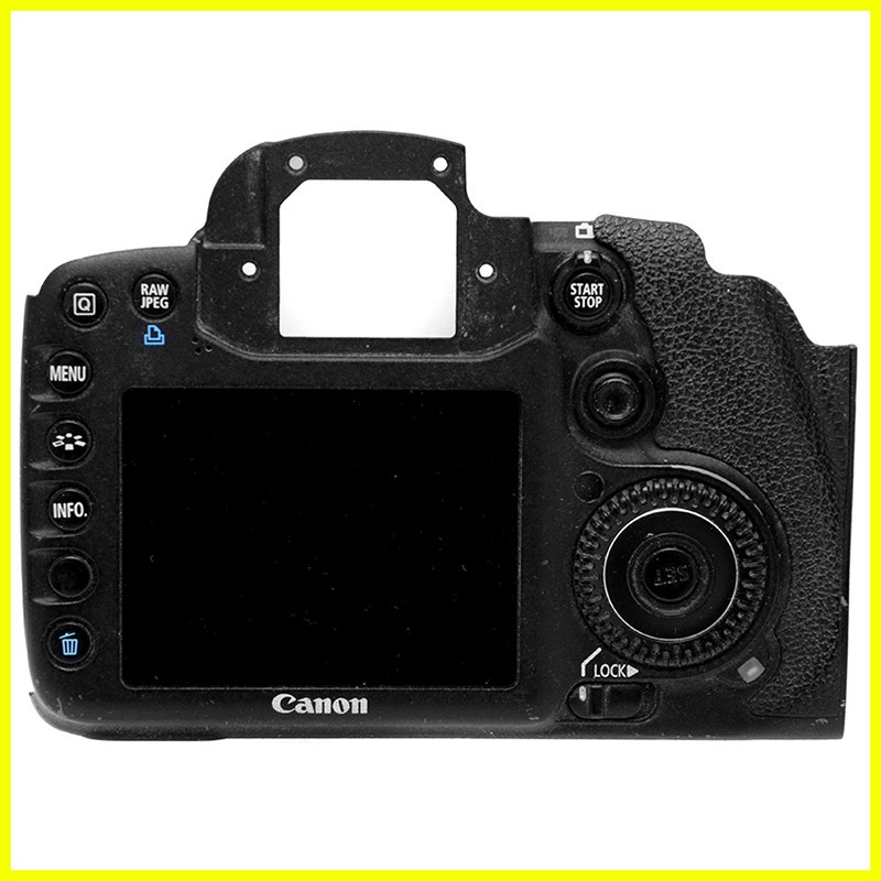Dorso completo con display/ghiere/tasti/joystick per Canon EOS 7D ricambio