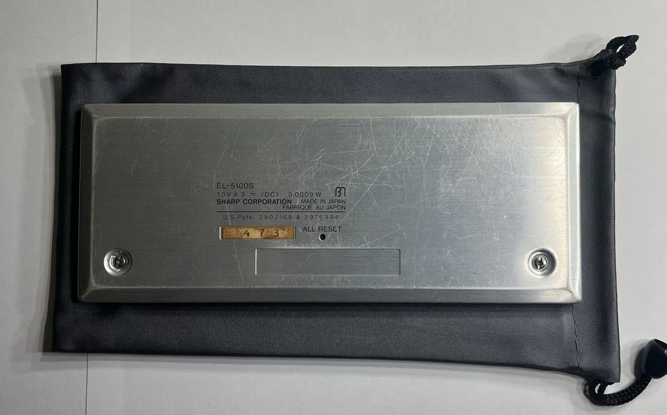 Sharp EL-5100S Vintage Boxed Scientific Calculator New Batteries | Tested Works - Image 3 of 4