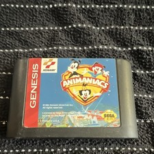 Konami Animaniacs Sega Genesis NTSC-U/C US/Canada 1994 Game Cartridge