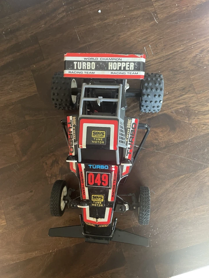 Tyco Turbo Hopper Black 049 RC Tested & Working  - Image 4 of 4