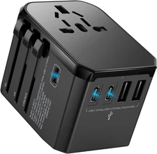 Universal Travel Adapter International Plug - European Travel Plug Adapter World