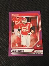 🏈 2024 Panini Donruss - Joe Thuney #103 Purple Press Proof Kansas City Chiefs