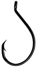 Eagle Claw L2222G 1/0 10Ct Black Platinum Circle Hook