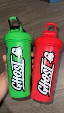 Ghost Lifestyle Blender Bottle Classic 28 oz Shaker Cup Infrared Kelly Green