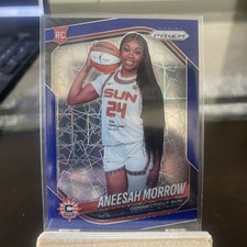 2025 Panini Prizm WNBA - Rookie Variation Aneesah Morrow #146 Blue Velocity (RC)