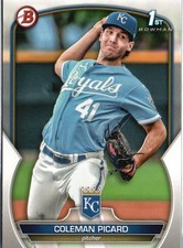 2023 Bowman Draft #BD-161 Coleman Picard