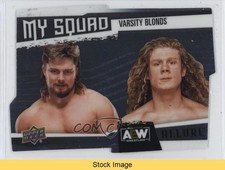 2022 Allure AEW My Squad Brian Pillman Jr Griff Garrison Varsity Blonds READ g0d