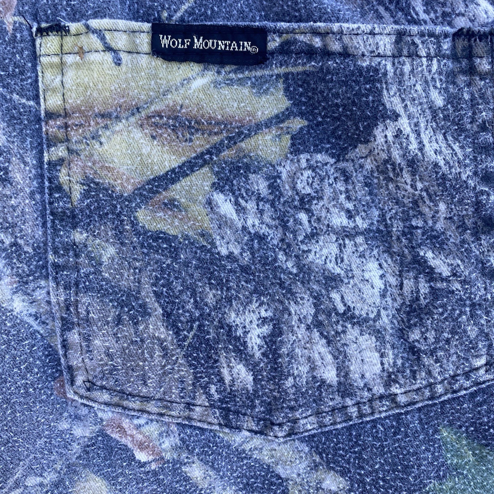 Wolf Mountain Hardwoods Camo Bib Overalls Insulated Hunting Size 32 X 28 See Pic