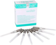 Piercing Needles,New Star Tattoo Box Of 50PCS 16G Gauge Steel Catheter...