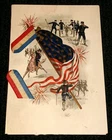 Menu Illus GAR Grand Army Republic Kinsley Post 113 1902 Youngs Hotel Boston !!!