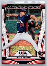 2020 Donruss American Pride Rapture #AP13 Gerrit Cole / Tyler Brown