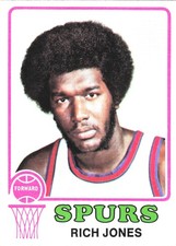 1973-74 Topps Rich Jones #215 Dallas Spurs EX+