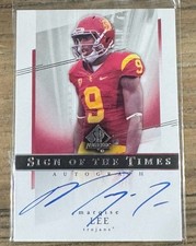 2014 SPX Sign of the Times Marquise Lee Sign of Time On Card Autograph Card USC!