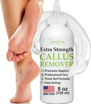 Callus Remover for Feet (Extra Strength 8 Oz) Foot Callus Remover Gel, Spa Foot