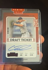 2021 Panini Contenders - Prospect Ticket Triston Casas  Draft Ticket Red /75 