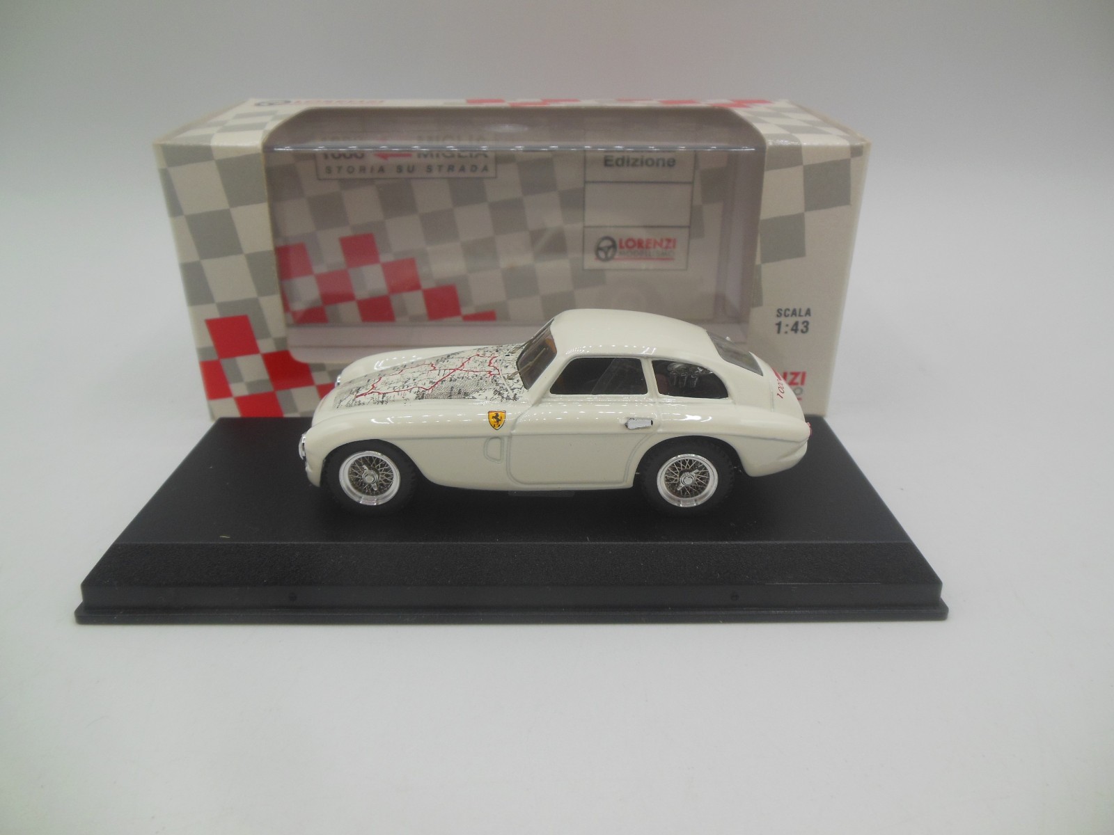 Lorenzi Modellismo LO9805 Ferrari 188 Coupe Mille Miglia 1938 1:43 Scale