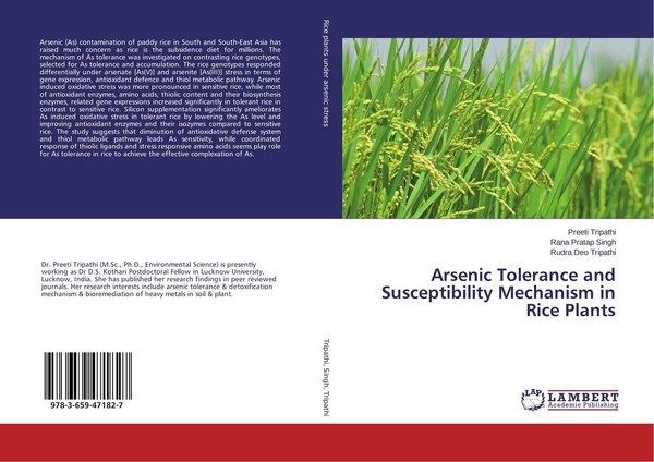 Arsenic Tolerance And Susceptibility Mechanism In Rice Plants Preeti Tripathi-image