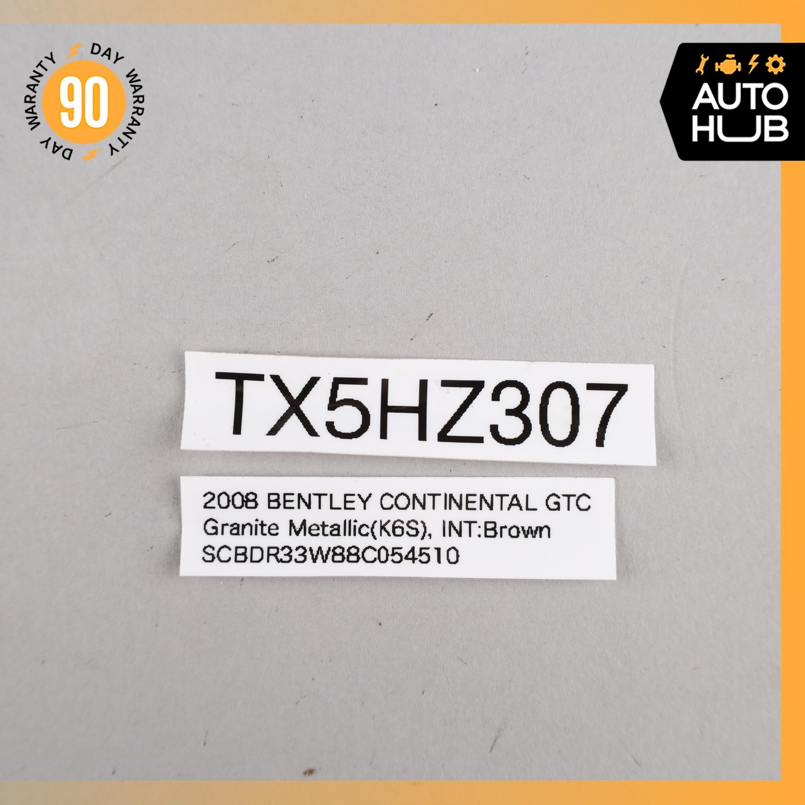 08-18 Bentley Continental GTC Radiator Cooling Fan Motor Assembly 3W0121205B OEM