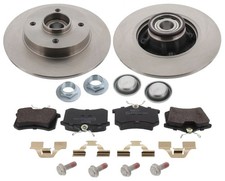 Rear Brake Discs Pads Kit For CITROEN C4, DS4, PEUGEOT 308